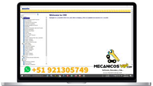 Alternative view of Komatsu CSS Service Manual