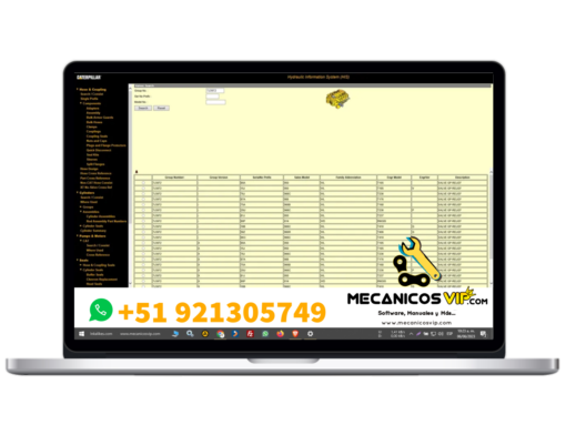 Sistema de información hidráulica (HIS) de Caterpillar + KEY FULL - Imagen 9