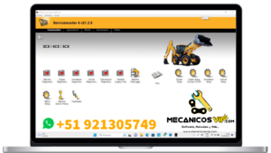 Alternative view of JCB ServiceMaster 4  [05.2021] Software De Diagnóstico
